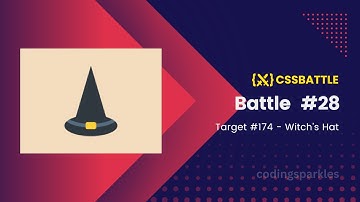 CSS Battle | Battle #28 - Revert | Target 174  - Witch