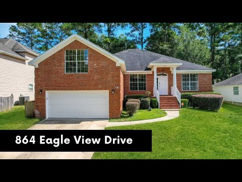 864 Eagle View Drive, Tallahassee, FL home video tour