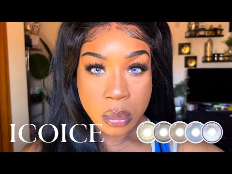 The Most Insane Contact Lenses Try On Haul | The Beauty Supply Store Cannot Compare! ICOICE
