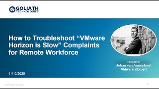vExpert Shares How to Troubleshoot VMware Horizon is Slow Complaints Wealth