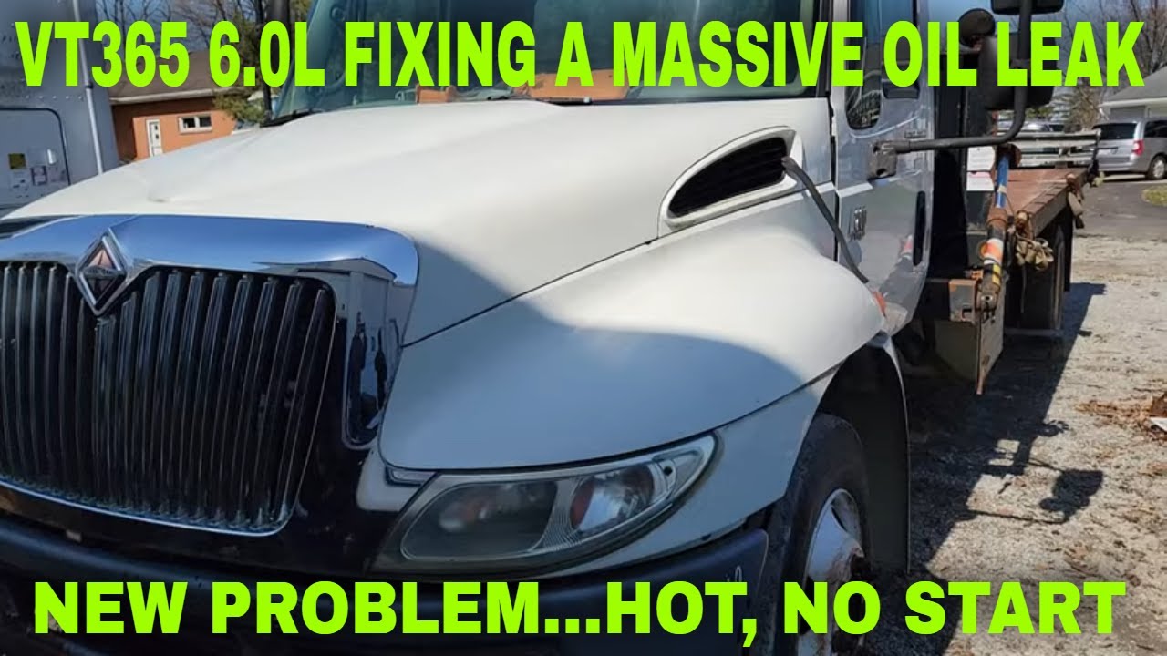 VT365 OIL LEAK & DIAGNOSING LONG CRANK / NO START