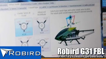 Robird G31 FBL Setup - Swash Types