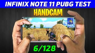 Infinix Note 11 Pubg Test | Handcam | Gyroscope | Controls and Graphics | 60fps | 6gb ram 128gb