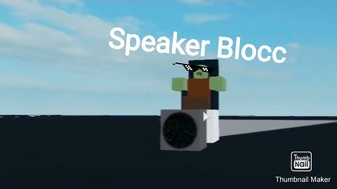 Roblox Plane Crazy : Speaker Blocks (GUIDE AND SHOWCASE)