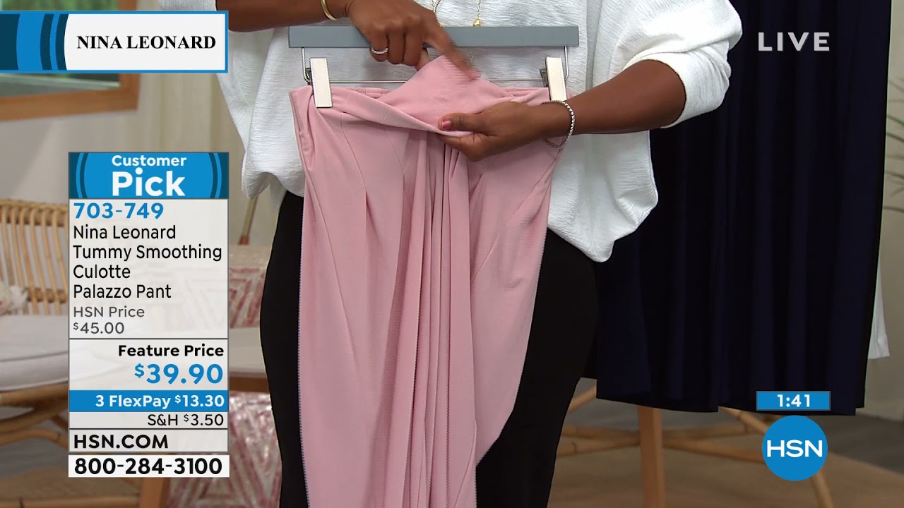 Nina Leonard Tummy Smoothing Culotte 