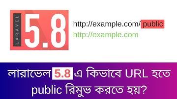 How to remove public from URL in Laravel 5.8 | How to question in Laravel | learn24bd