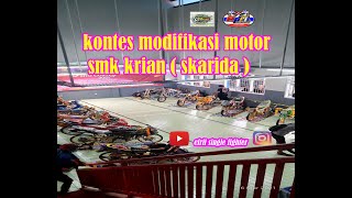 kontes modiikasi motor smk krian sidoarjo, ototrend, efril single fighter