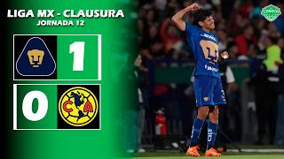 🔴 Pumas consiguió una AGÓNICA VICTORIA frente al América 🔥