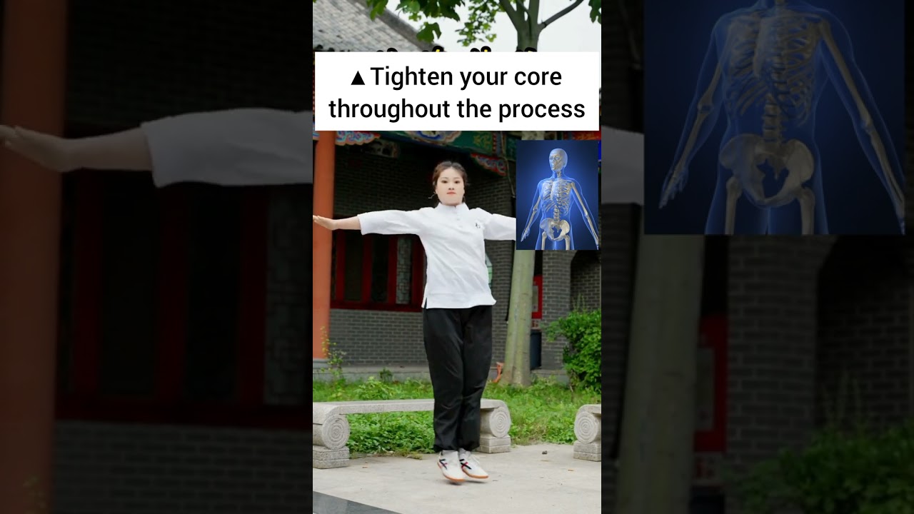 Tighten Your Core Throughout the process 