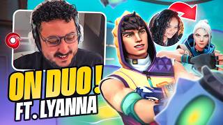 LA DUO AVEC MA PETITE SOEUR ! (Valorant ft. Lyanna)