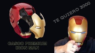 Casco Premium (Hasbro) Iron Man Legends Series &quot;Te quiero 3000&quot;