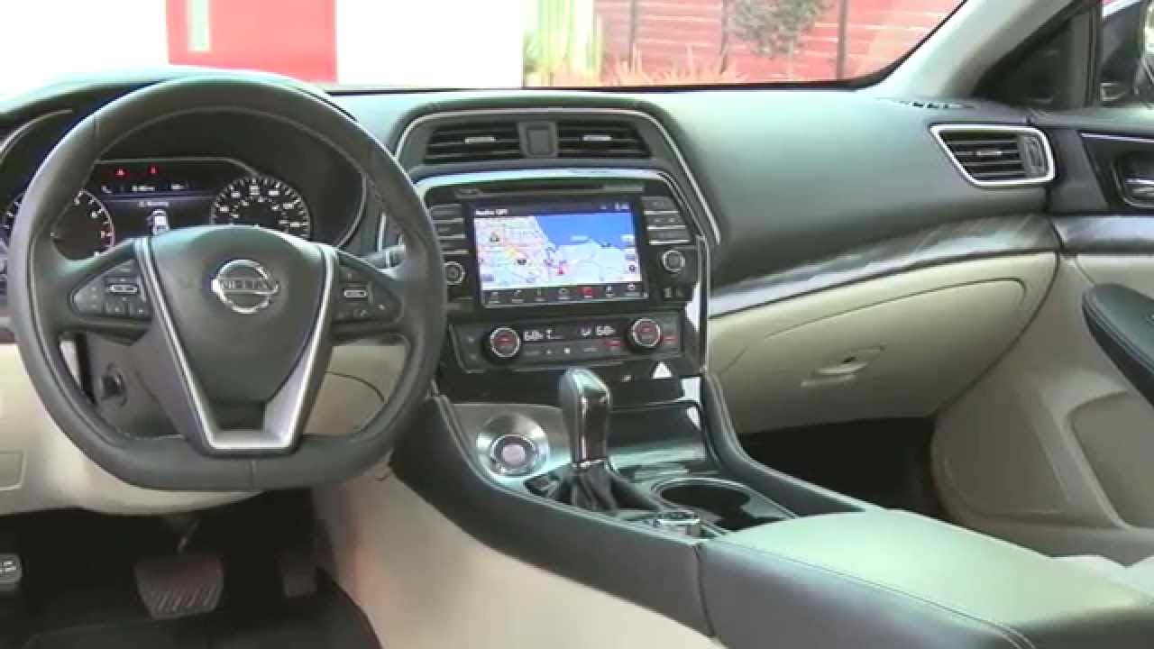 2016 Nissan Maxima Platinum Edition Interior Design Trailer Automototv