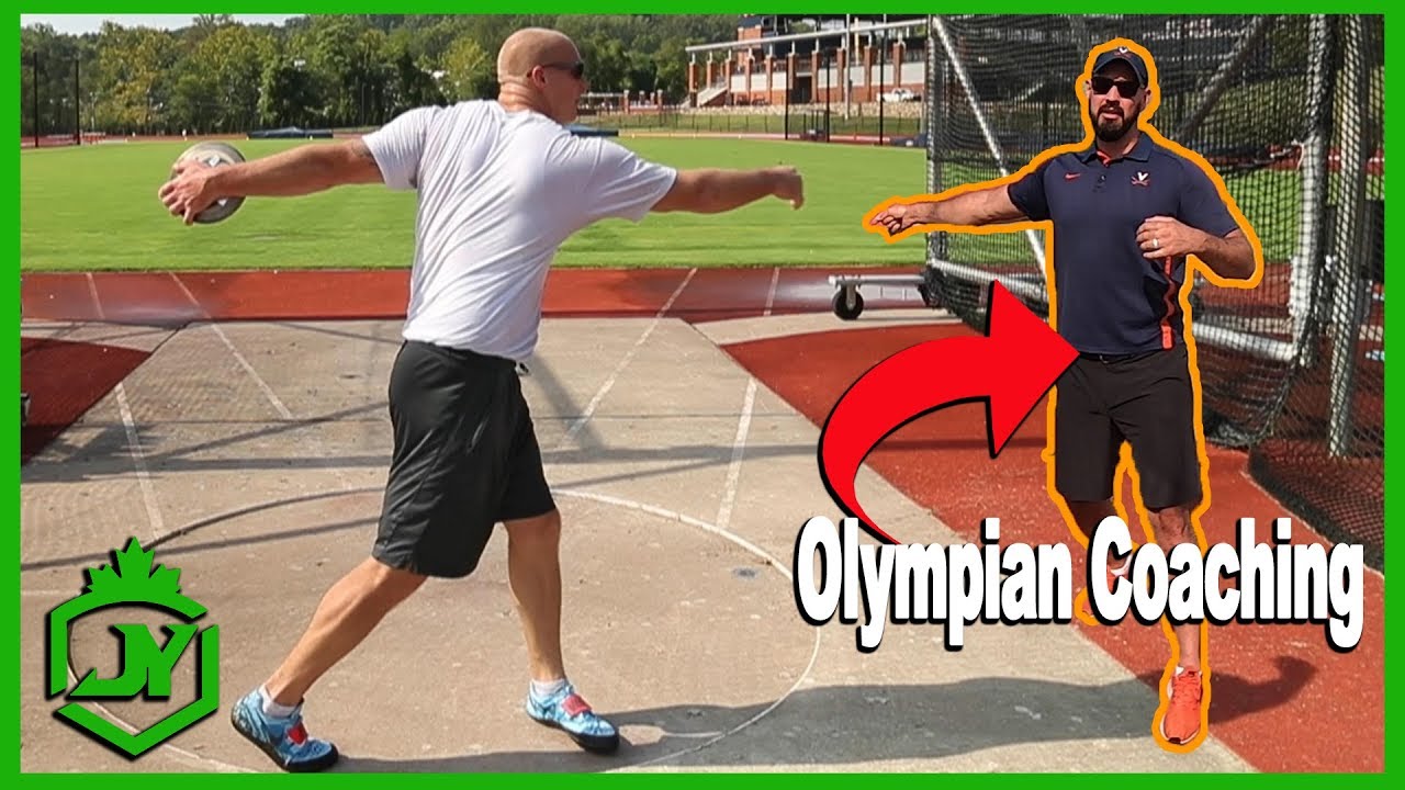 DISCUS PRACTICE WITH OLYMPIAN COACH JY THROWS S3 E3 YouTube