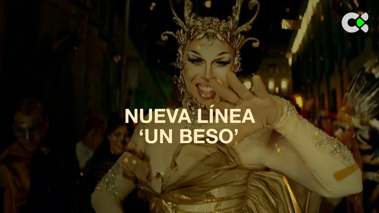 Nueva Línea interpreta 'Un beso' durante la final del concurso de murgas