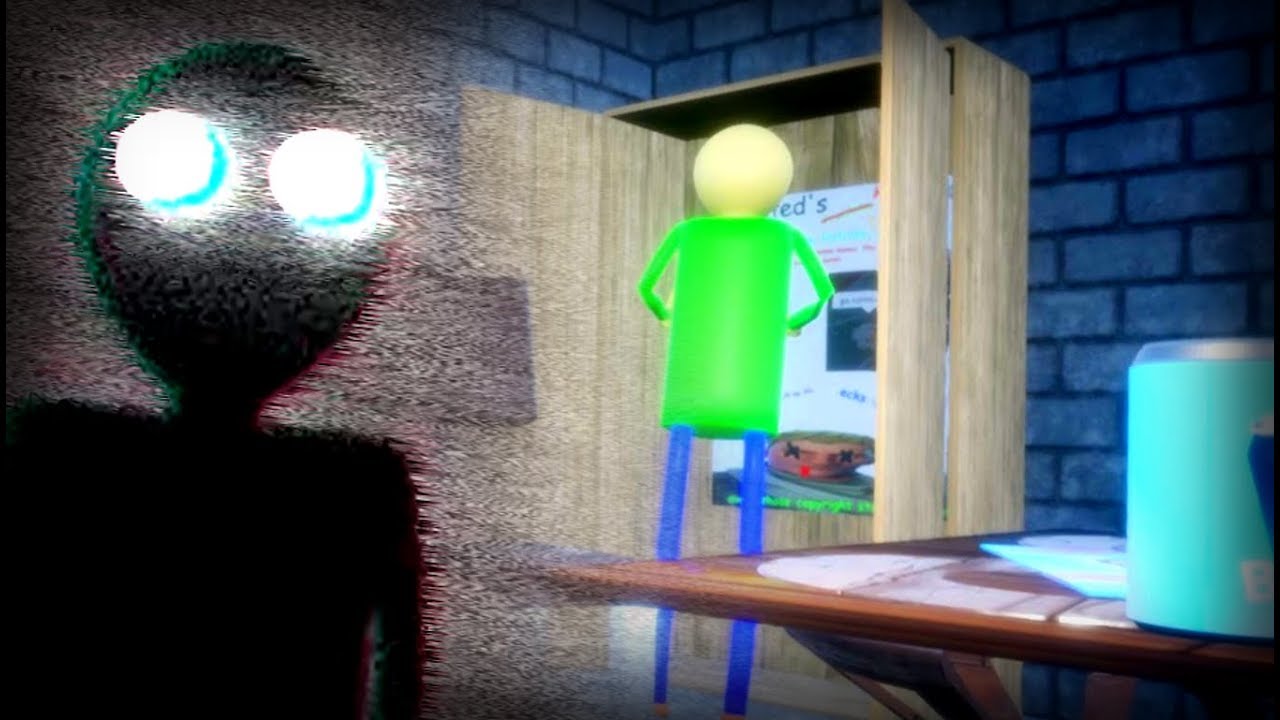 I FOUND SHADOW BALDI LOOKING FOR BALDI'S DARKEST SECRET!!