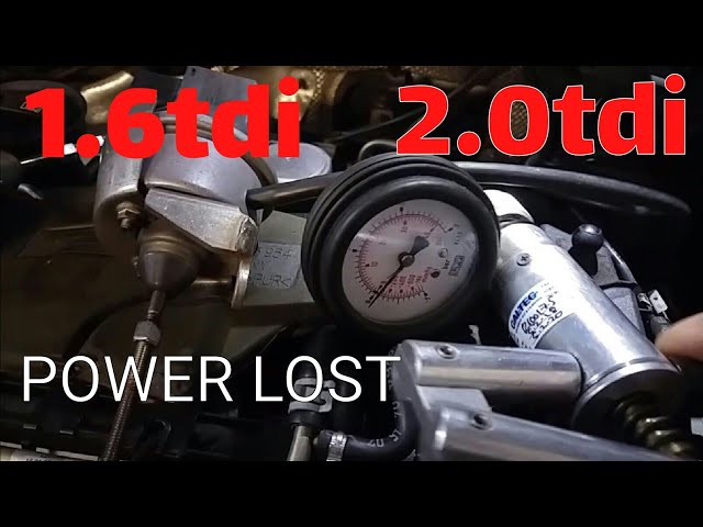 VW 2.0Tdi 1.6tdi lost power BRAK MOCY TURBO TURBO TURBO