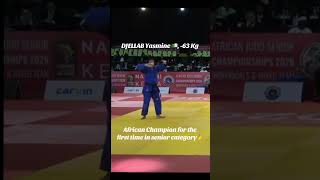 African Champion 2026🥇, DJELLAB Yasmine -63Kg