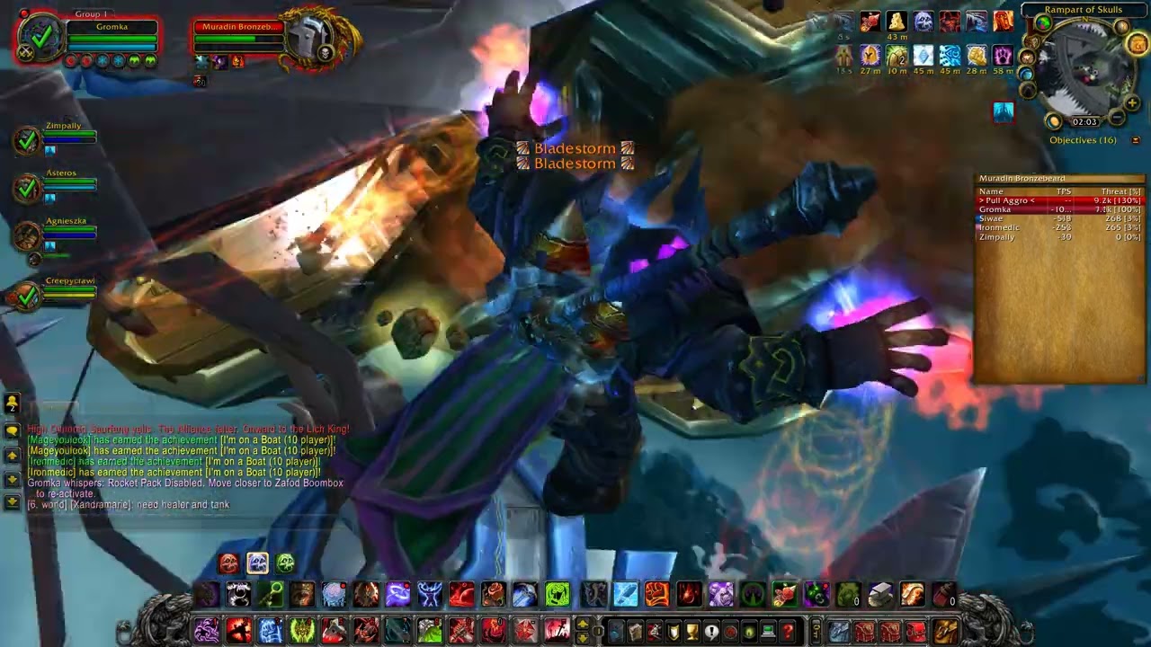 World Of Warcraft   Wotlk Boat bug