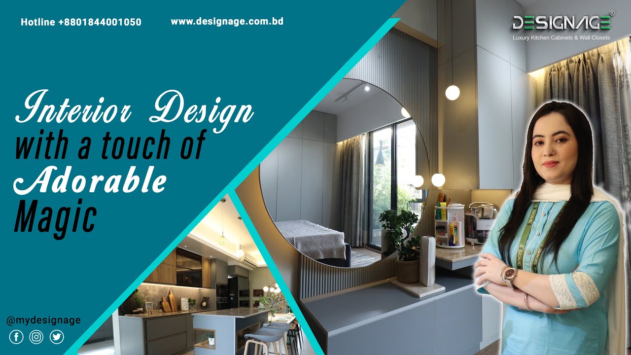 ফাংশনালিটি এবং মনোমুগ্ধকর ম্যাজিকের স্পর্শ নিয়ে ইন্টেরিয়র ডিজাইন | Interior Design in Dhaka