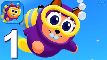 Sushi Dive Master - Gameplay Walkthrough Part 1 - Master Sushi Conquer Depths (iOS, Android)