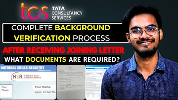 TCS BGV Process After Joining Letter ||Which Documents Required for Day 1 Onboarding? || Day1 at TCS