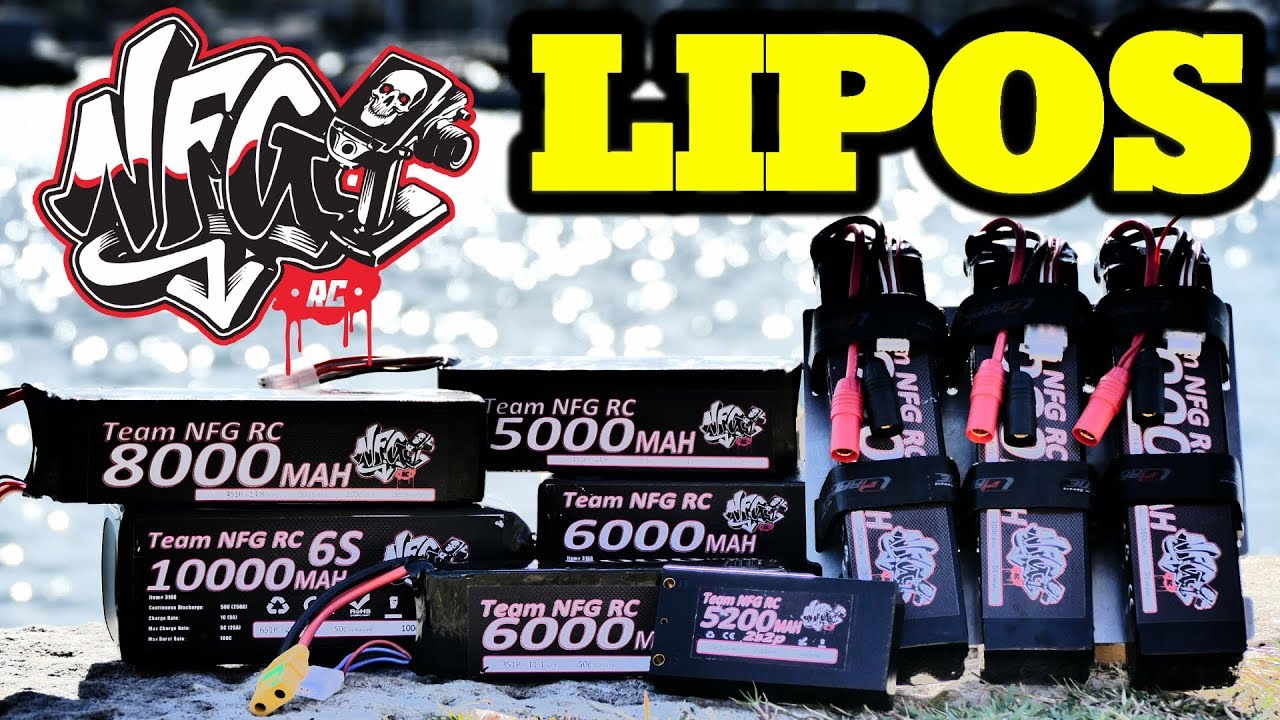 dronesense NFG RC LIPO BATTERIES