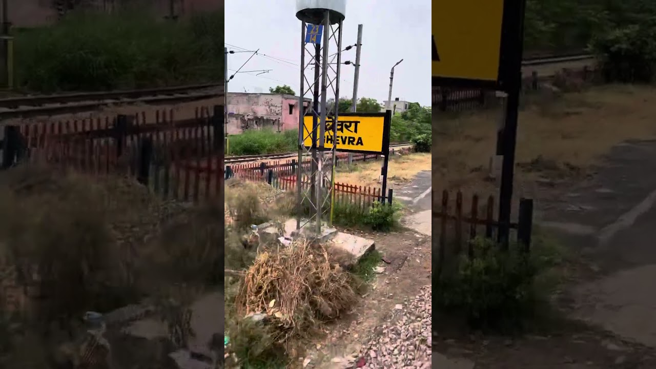 Ghevra Railway Station ! Train Jind To Tilak Brij