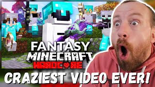 CRAZIEST VIDEO EVER! 100 Players Simulate a Minecraft Fantasy Tournament (REACTION!!!) MindOfNeo