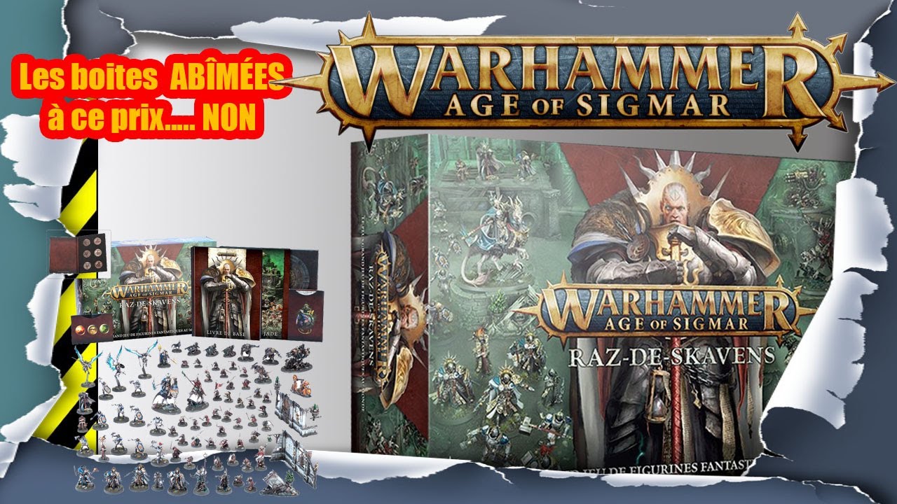 Warhammer Age Of Sigmar V4 – Boîte De Jeu Skaventide (FR) – L'Ultime Confrontation