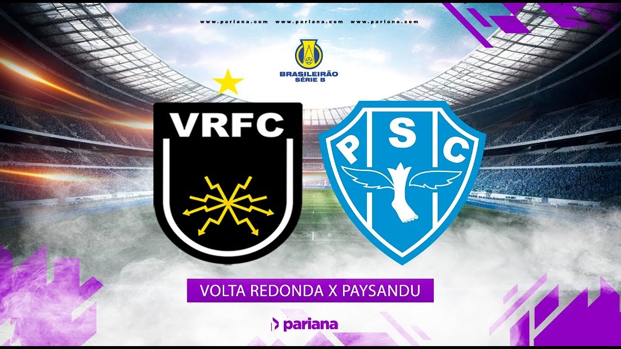 AO VIVO | VOLTA REDONDA X PAYSANDU | SÉRIE B | 03.05.25 - YouTube