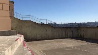 Alcatraz Prison Recreation Yard in 2018
