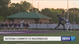 Isaiah Sategna Commits To Arkansas