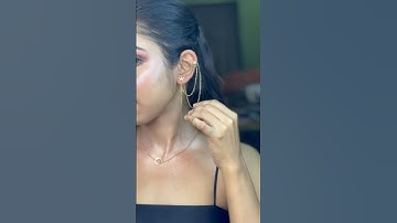 Chain earring hack part 2😎😨#youtubeshorts #shots #hack #viral #shorts #transformation #latest #diy