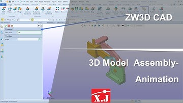 ZW3D คู่มือ สอนการใช้งาน CAD - Animation