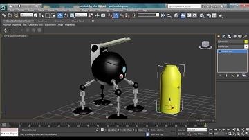 Grade 12   3D Art   Sphere Robot Modeling PART IV
