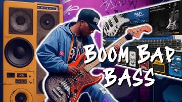 Boom Bap Bass Tutorial 🎸 | Waves Bass Fingers 🎸| Virtual Bassist 🎸