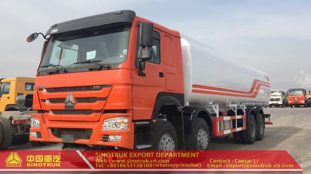 HOWO 30 CBM 25 tons fuel tank truck for sale