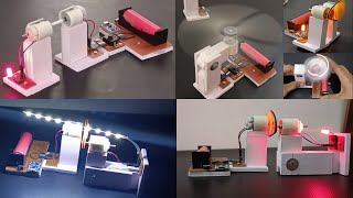 Easy DIY: Plug & Play Circuits with Fun DC Motor Projects! (Generator, Lights, Fan)