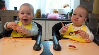 Twins try cupcakes and cheesecakes!
