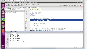 黑马程序员 Python 教程： 113 循环基础 04 死循环的概念及解决方法