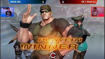 N4US vs. CE | Redx @ Sharkade Circuit KOFXIV Grand Final 4-7-17