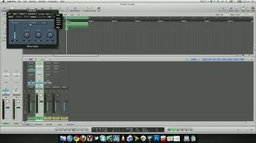 Logic Pro 9 - How to make a gated synth using Silver Gate