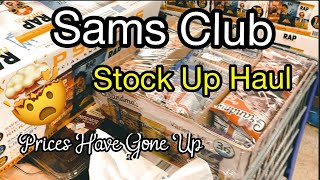 💥SAMS CLUB STOCK UP HAUL\/ PANTRY STOCK UP HAUL SHOP WITH ME