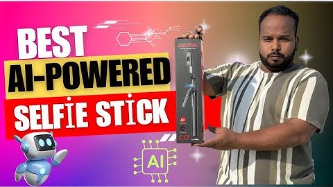 AI-Powered WeCool S8 Selfie Stick Review | 360° Rotation & Face Tracking #jaibenhur  #productreview