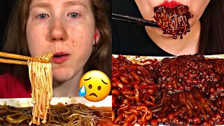 SongByrd ASMR trying to be like Korean Mukbangers but Failing 😕💔