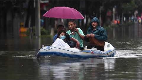 Satellite images show Chinese cities flooded by Yangtze River (extent of flooding situation in china