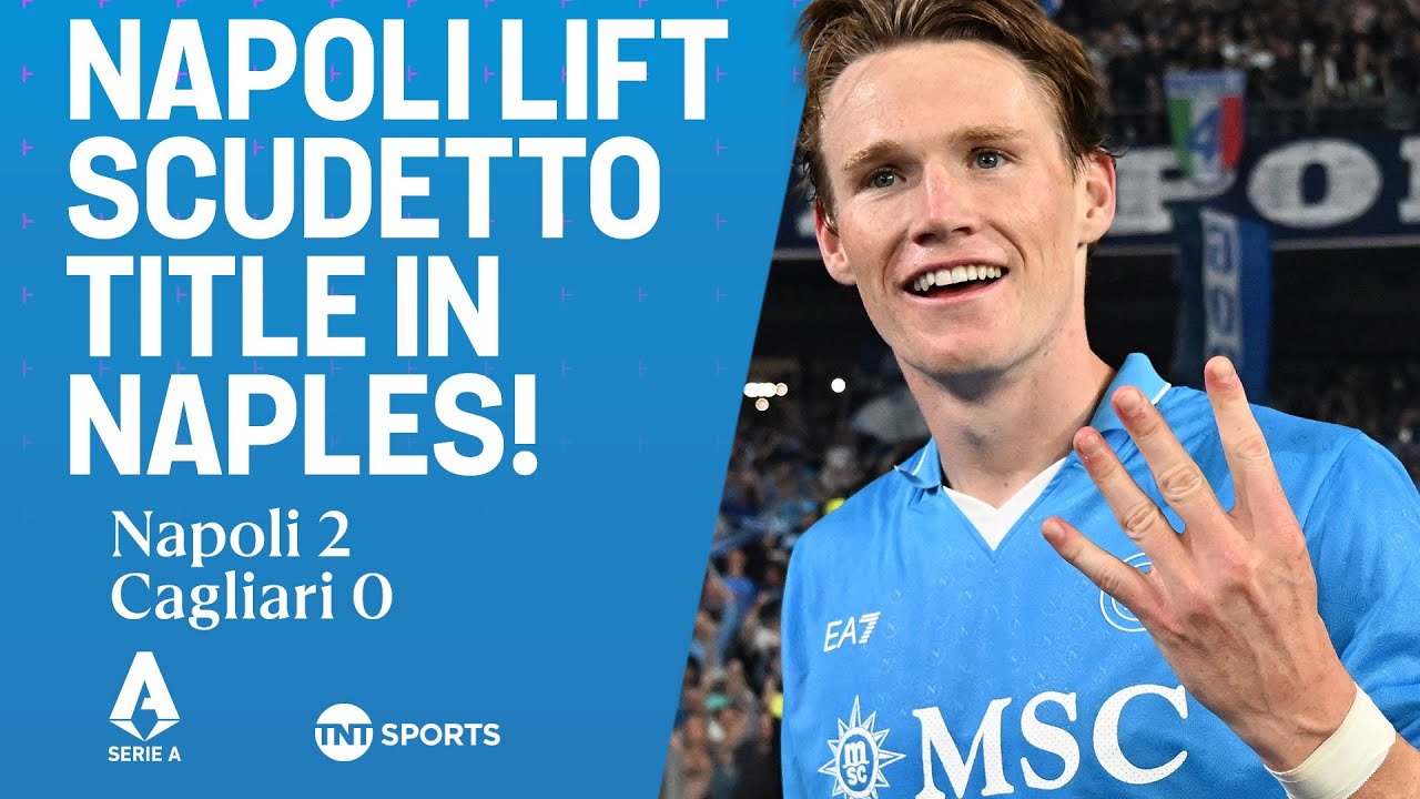 FULL TROPHY CELEBRATIONS IN NAPLES! Napoli lift the 2025 Serie A Title 🏆🩵