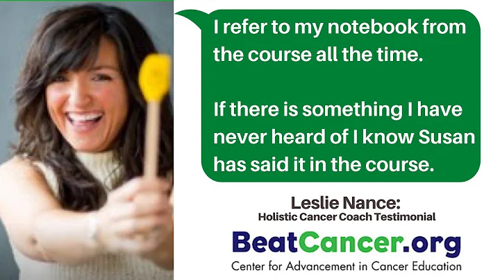 Holistic Cancer Coaches Leslie Nance & Debra Melam...