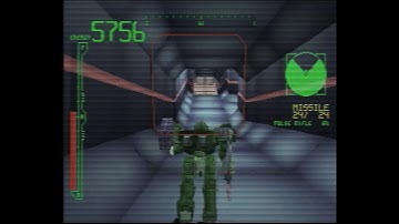 Armored Core (PlayStation 1) (4K CRT View) - Destroy Base Computer