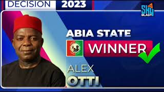 INEC Declares Alex Otti Of LP Winner Of Abia Governorship Election